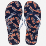 HOUSTON ASTROS FLIP FLOPS