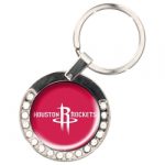 HOUSTON ROCKETS KEYCHAIN, BLING