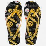 PITTSBURGH STEELERS FLIP FLOPS