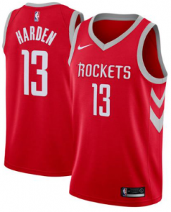 James Harden Houston Rockets Nike Jersey - Red Swingman